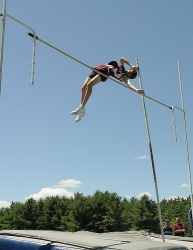 the pole vault